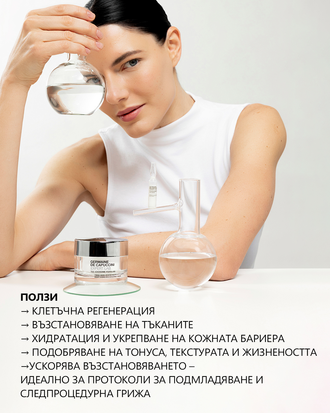 GERMAINE DE CAPUCCINI МЕЗОТЕРАПИЯ С ДЕРМАПЕН /EXOSOSOME PDRN Complex